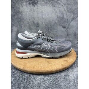ASICS GEL-Kayano 25 Shoes Womens Size 8 Gray Mesh Running Sneakers 1012A026
